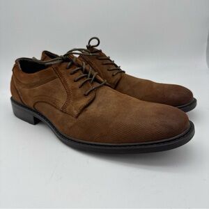 Unlisted by Kenneth Cole Men's Brown Oxford Shoes -Size 12